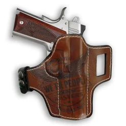 We The People Holsters 1911 4" Commander With Rail Only Independence Leather OWB Holster