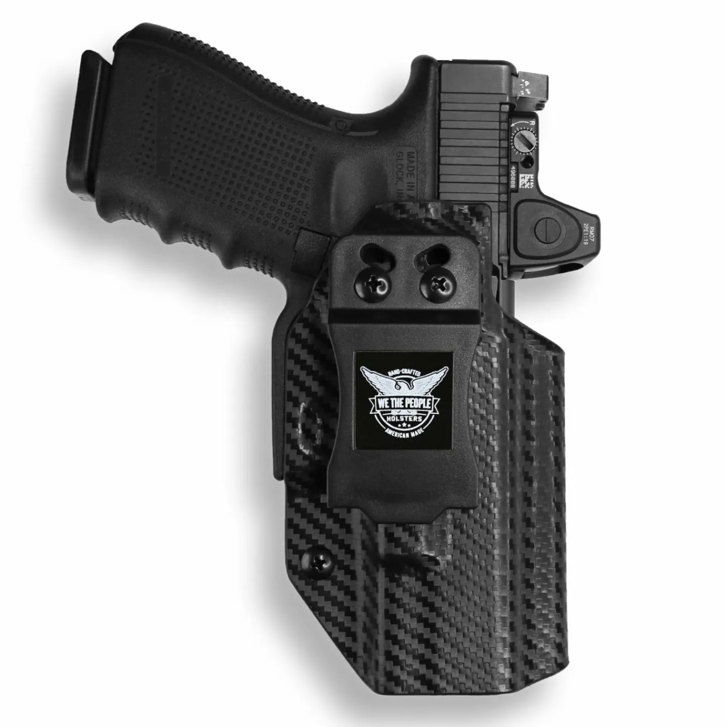 We The People Holsters 1911 3.25" Defender 45ACP with Rail Only Red Dot Optic Cut IWB Holster Discount