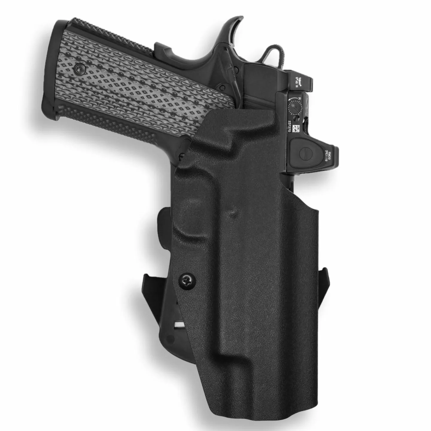We The People Holsters 1911 5" Government 45ACP with Rail Only Red Dot Optic Cut OWB Holster New