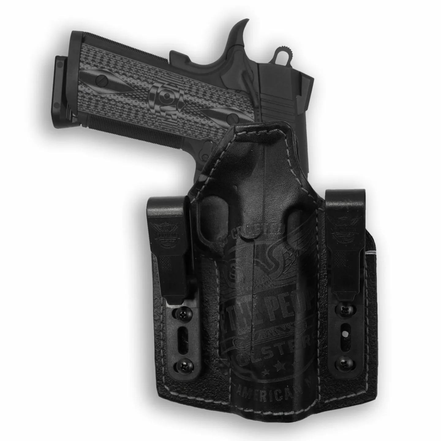 We The People Holsters 1911 5" Government With Rail Only Independence Leather IWB Holster Online