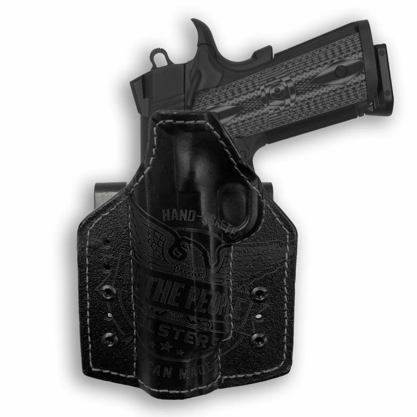 We The People Holsters 1911 5" Government With Rail Only Independence Leather IWB Holster Online