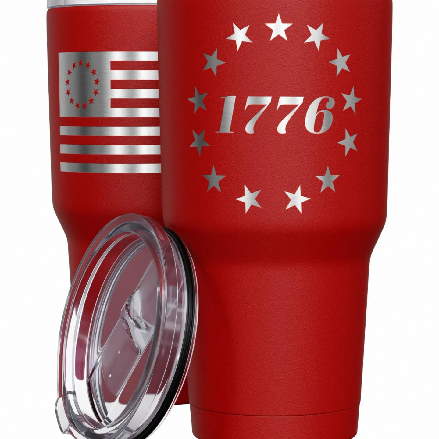 We The People Holsters 1776 Betsy Ross Flag Stainless Steel Tumbler Hot