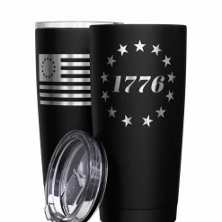 We The People Holsters 1776 Betsy Ross Flag Stainless Steel Tumbler Hot