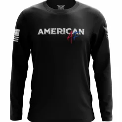 We The People Holsters American AF Long Sleeve Shirt Black New