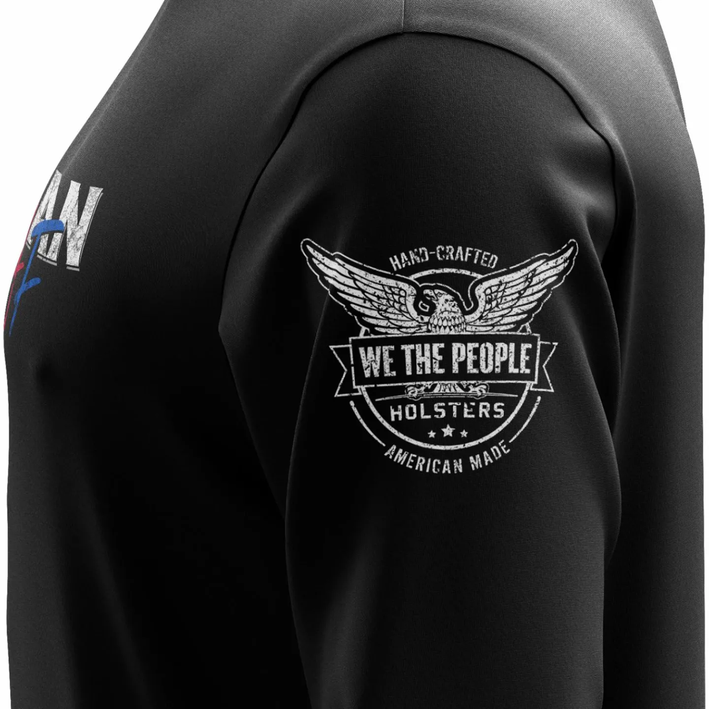We The People Holsters American AF Long Sleeve Shirt Black New