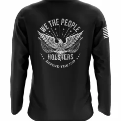 We The People Holsters American Eagle Defend the 2nd Long Sleeve Shirt Black Best