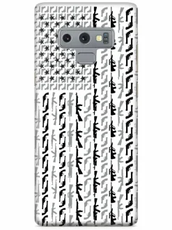 We The People Holsters American Flag in Guns - Black and White Case
