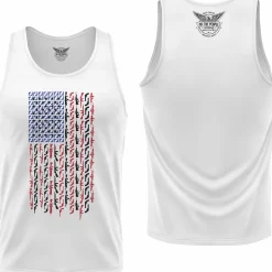 We The People Holsters American Flag in Guns - Patriotic Colors Men's Tank Top Outlet
