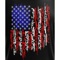We The People Holsters American Flag In Guns 2.0 Short Sleeve Shirt Black Hot