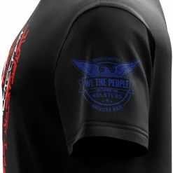 We The People Holsters American Flag In Guns 2.0 Short Sleeve Shirt Black Hot