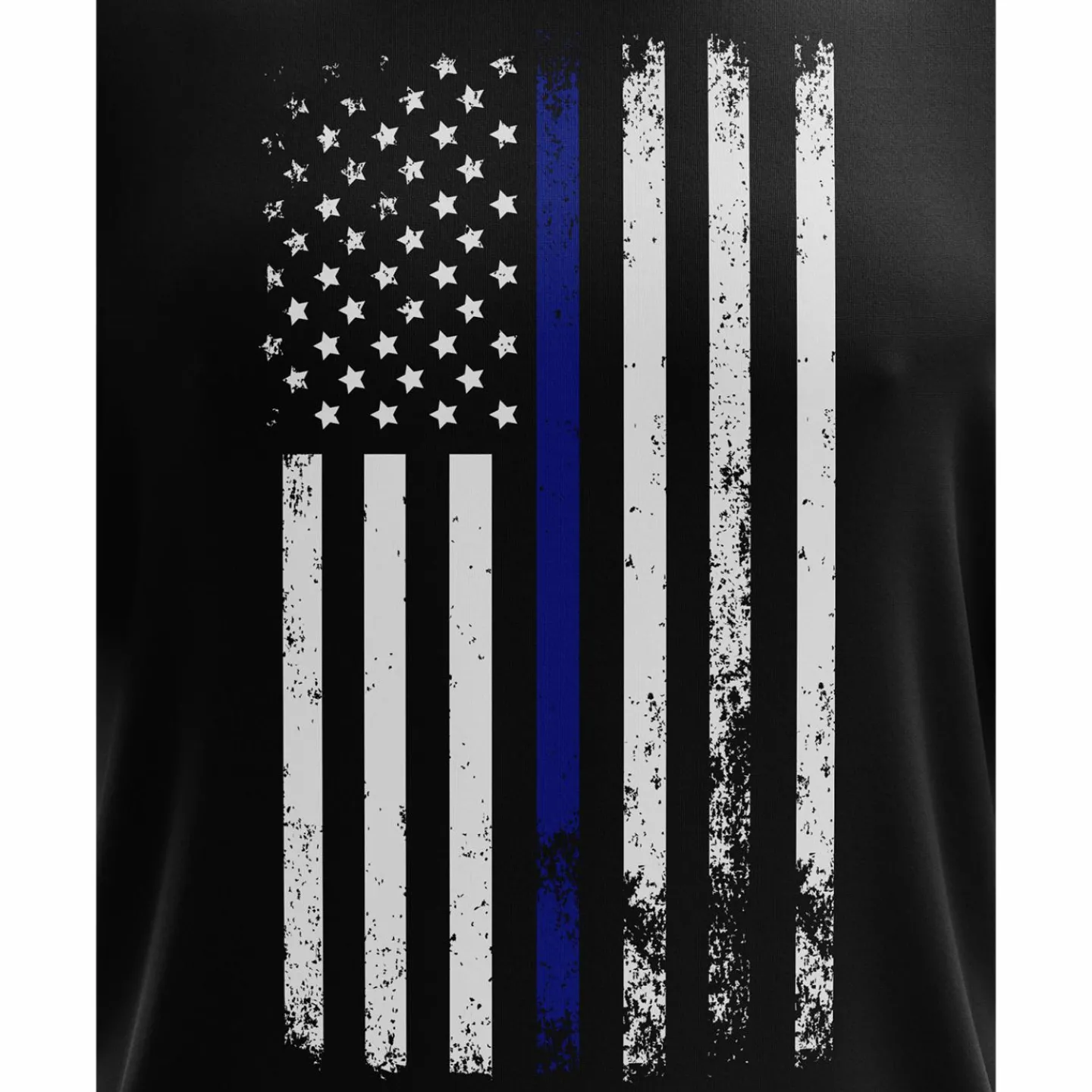 We The People Holsters American Flag Thin Blue Line Short Sleeve Shirt