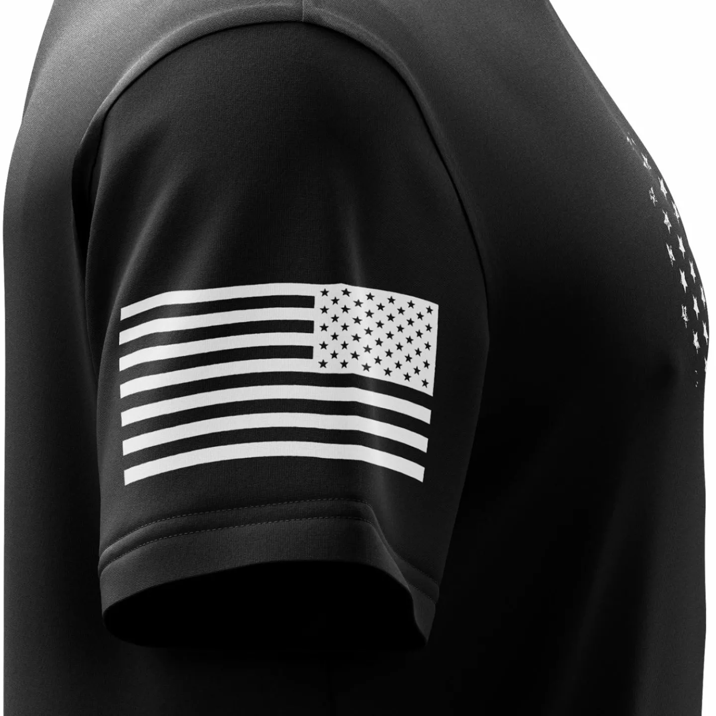 We The People Holsters American Flag Thin Blue Line Short Sleeve Shirt