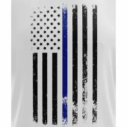 We The People Holsters American Flag Thin Blue Line Short Sleeve Shirt