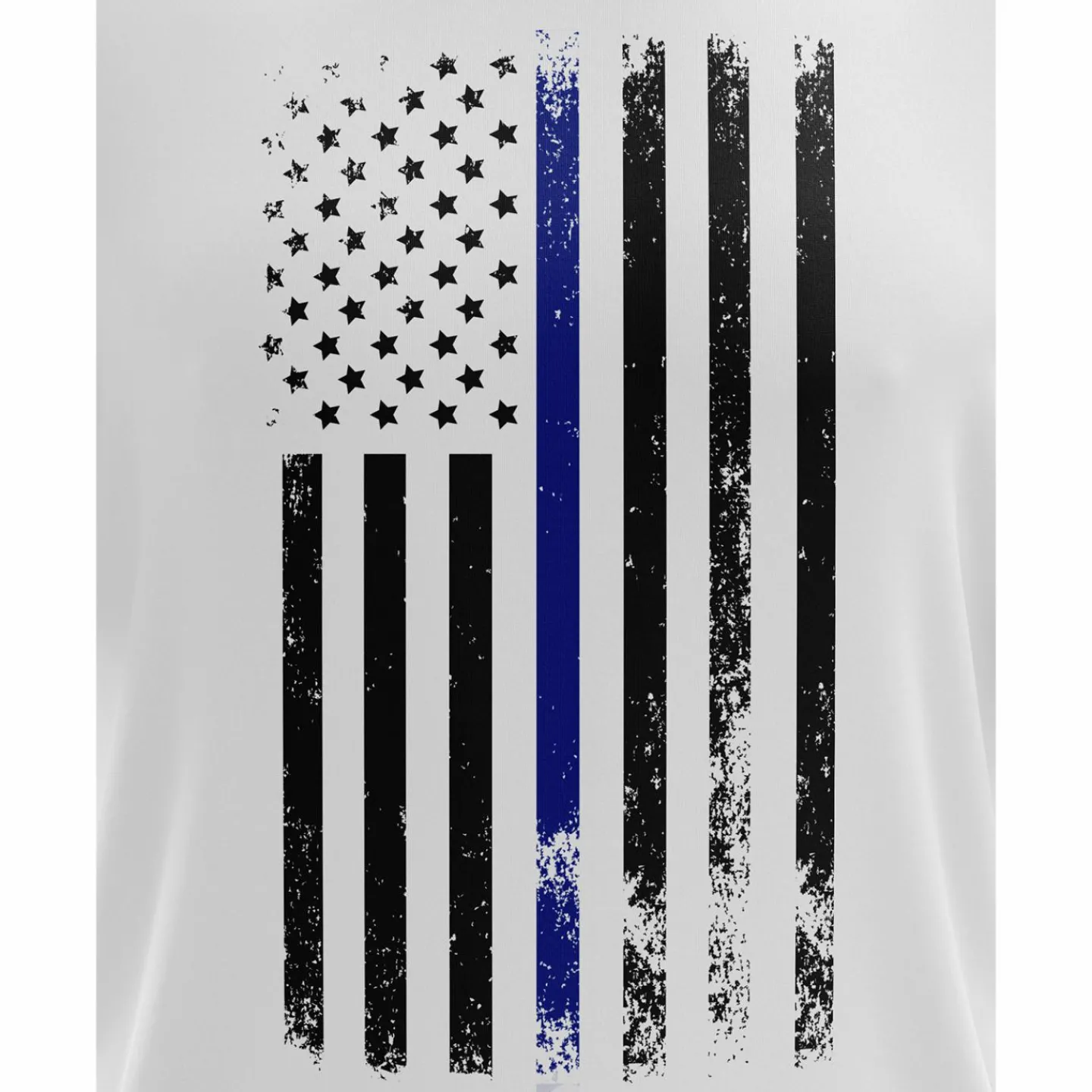 We The People Holsters American Flag Thin Blue Line Short Sleeve Shirt