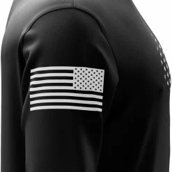 We The People Holsters American Flag Thin Blue/Red Line Public Service Support Long Sleeve Shirt Black Sale
