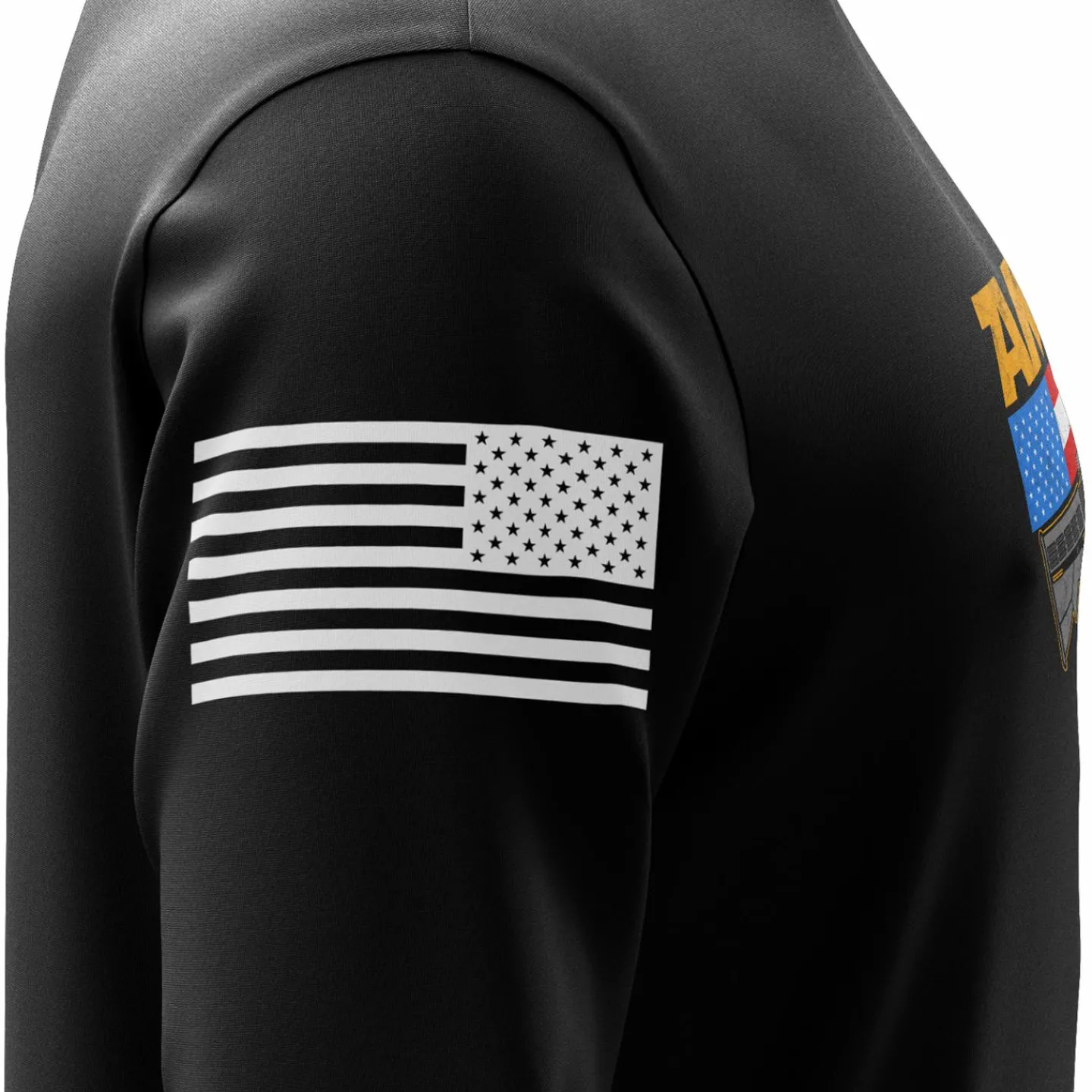 We The People Holsters American Jedi Long Sleeve Shirt Black