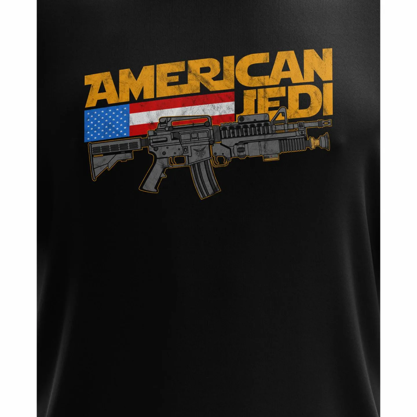 We The People Holsters American Jedi Short Sleeve Shirt Black Outlet