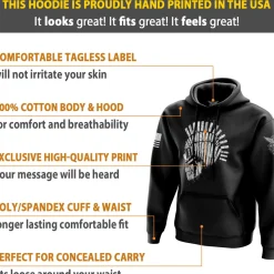 We The People Holsters Ammo Spartan Hoodie Black Online