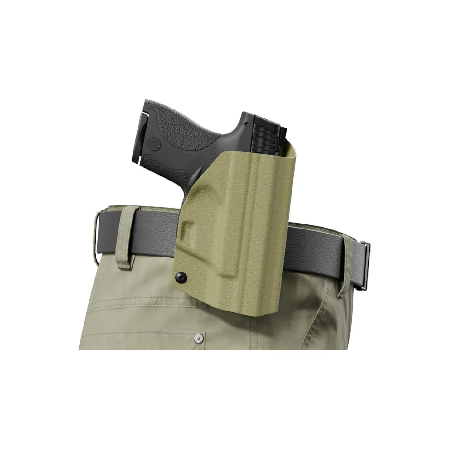 We The People Holsters Army Green Custom Printed Holster - OWB Kydex Holster New