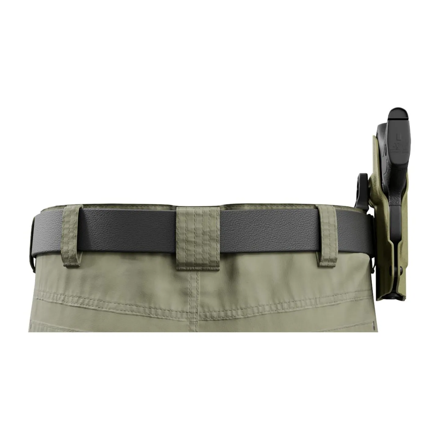 We The People Holsters Army Green Custom Printed Holster - OWB Kydex Holster New
