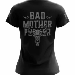 We The People Holsters Bad MF Women's Short Sleeve Shirt Black Clearance