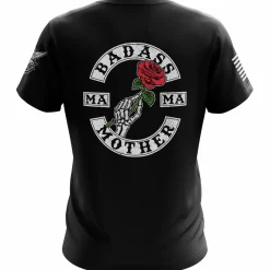 We The People Holsters Badass Mother Short Sleeve Shirt Black New