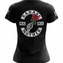 We The People Holsters Badass Mother Women's Short Sleeve Shirt Black Best