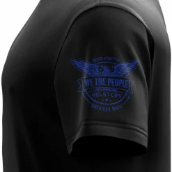 We The People Holsters Basic - + Blue Short Sleeve Shirt Black Hot