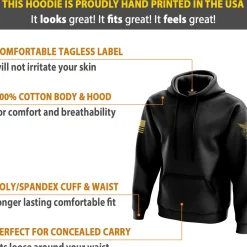 We The People Holsters Basic - + Gold Hoodie Black Online
