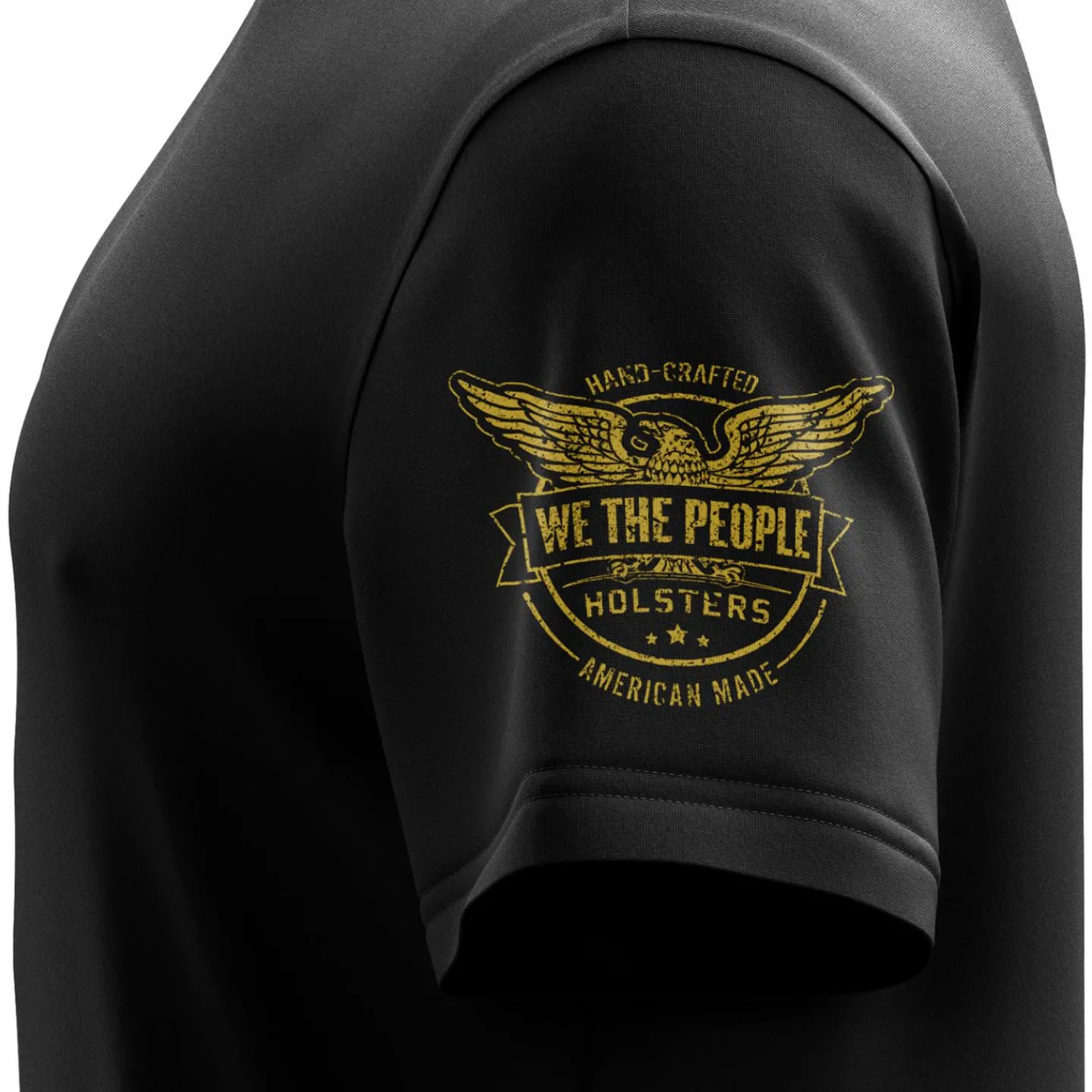 We The People Holsters Basic - + Gold Short Sleeve Shirt Black Best