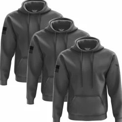 We The People Holsters Basic - + Black Hoodie Bundle (3 Pack) Charcoal