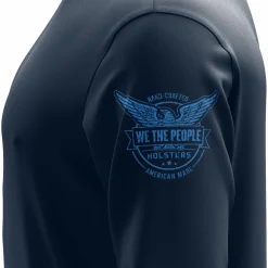We The People Holsters Basic - + Steel Blue Long Sleeve Shirt Navy Blue Hot