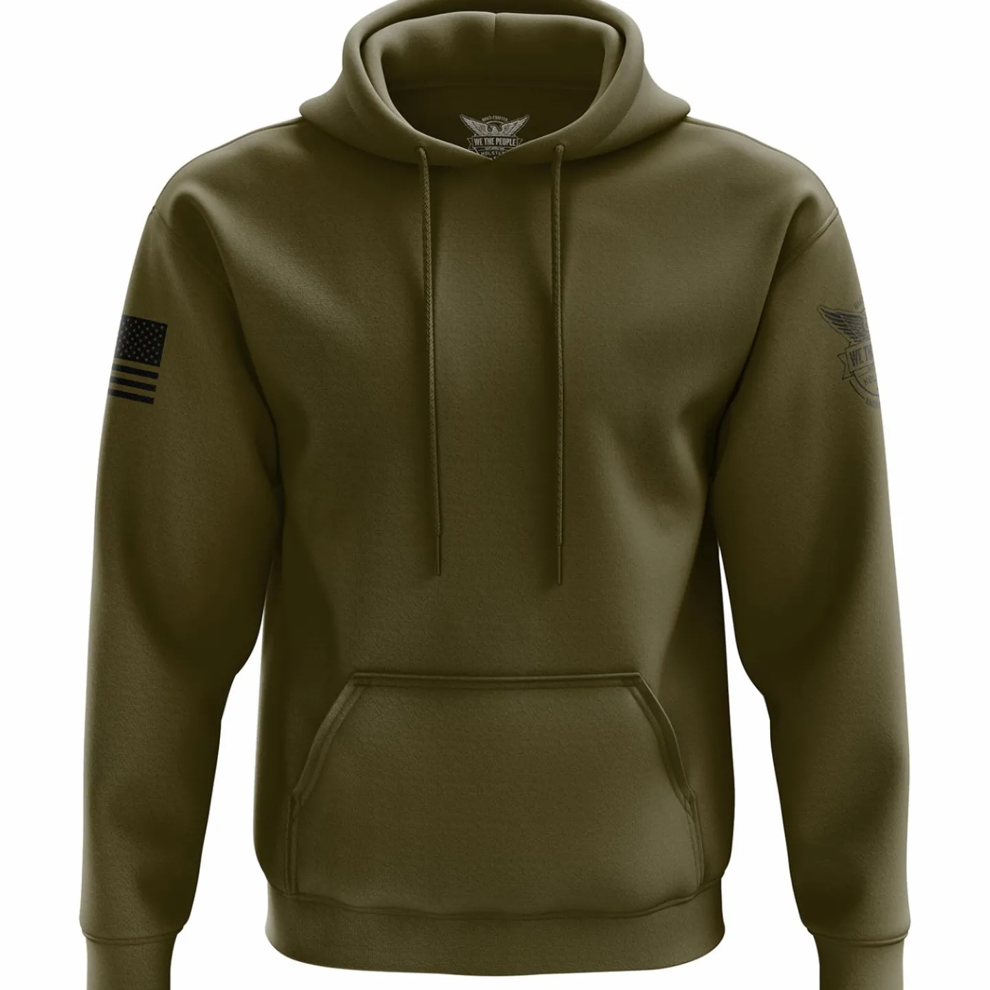 We The People Holsters Basic - + Black Hoodie Olive Clearance