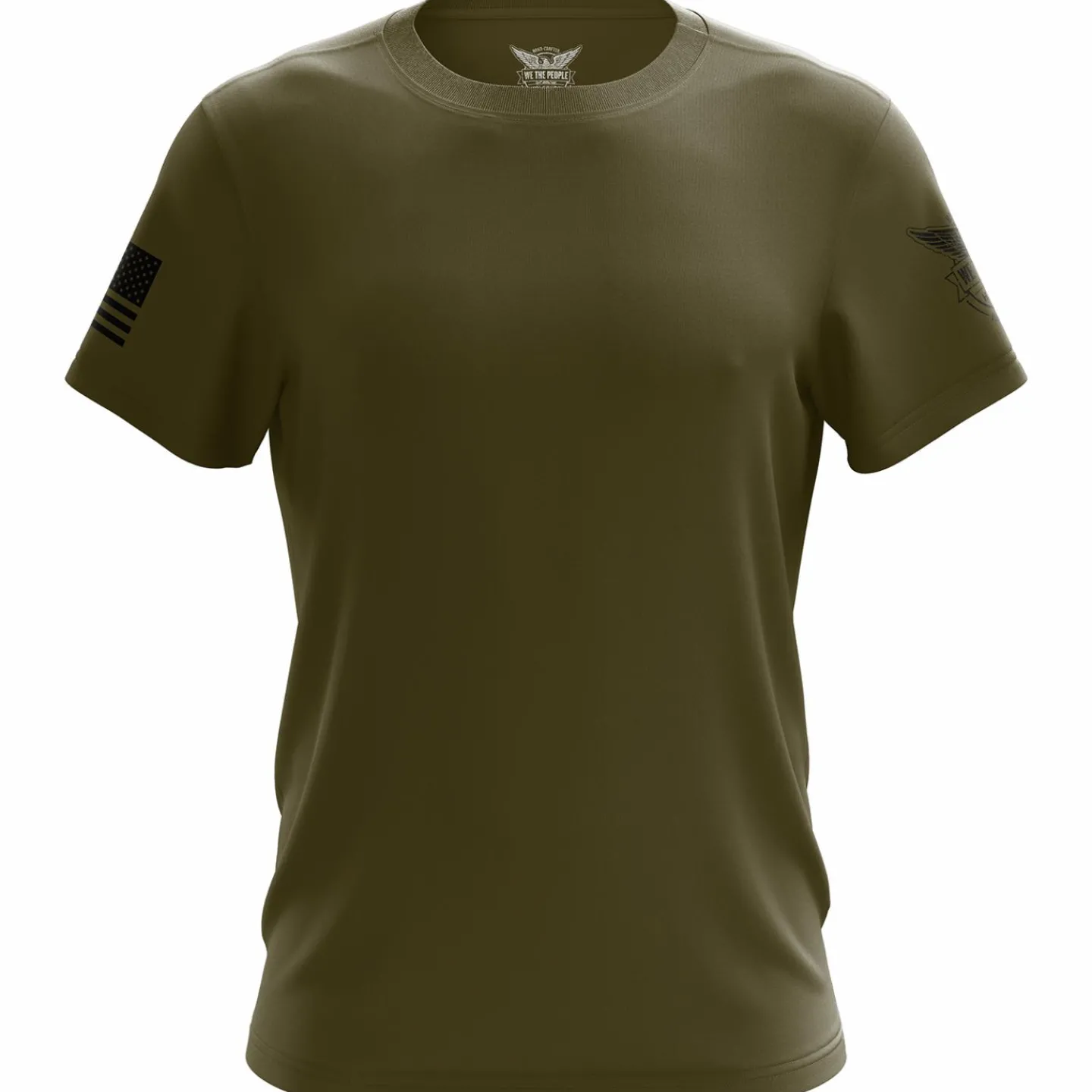 We The People Holsters Basic - + Black Short Sleeve Shirt Olive Sale