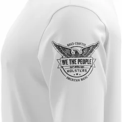 We The People Holsters Basic - + Black Long Sleeve Shirt White