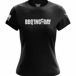 We The People Holsters BBQ'ing Day Women's Short Sleeve Shirt Black Outlet