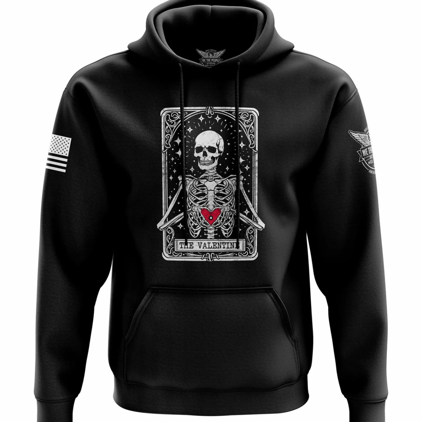 We The People Holsters Be My Valentine Hoodie Black Best