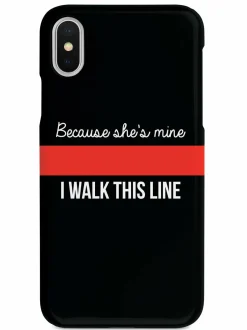 We The People Holsters Because She's Mine - Firefighter Thin Red Line Case New