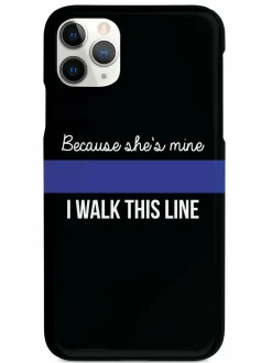We The People Holsters Because She's Mine - Police Officer Thin Blue Line Case Discount