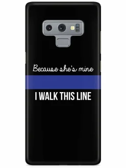 We The People Holsters Because She's Mine - Police Officer Thin Blue Line Case Discount