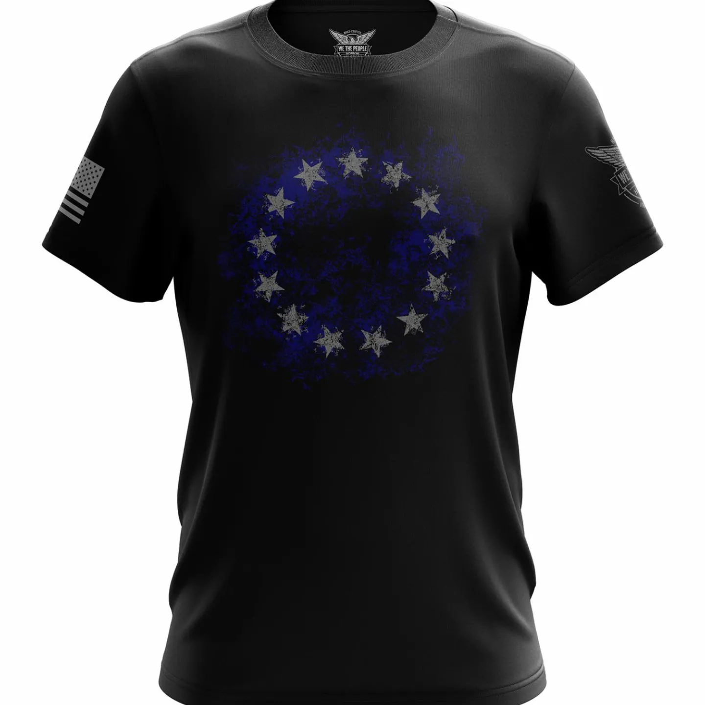 We The People Holsters Betsy Ross Flag 2.0 Short Sleeve Shirt Black Outlet