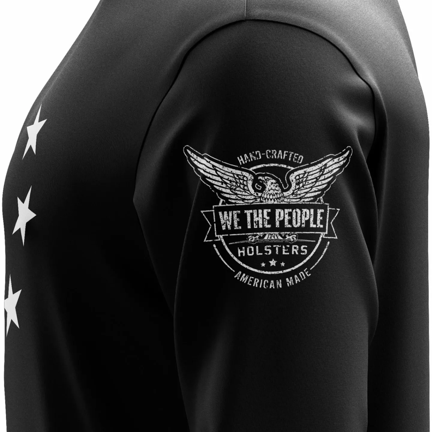 We The People Holsters Betsy Ross Gadsden Flag Long Sleeve Shirt Black Best