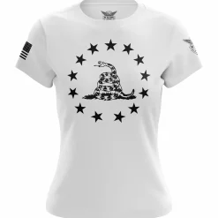 We The People Holsters Betsy Ross Gadsden Flag Women's Short Sleeve Shirt Best