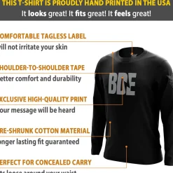 We The People Holsters Big Dad Energy Long Sleeve Shirt Black Outlet