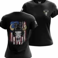 We The People Holsters Bison Ops Women's Short Sleeve Shirt Black New