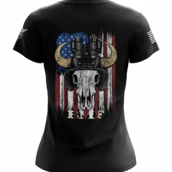 We The People Holsters Bison Ops Women's Short Sleeve Shirt Black New