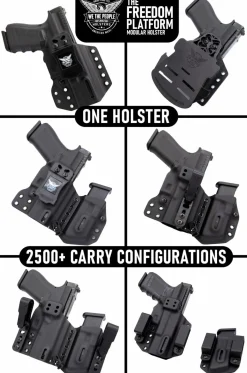 We The People Holsters Black Freedom Holster Platform - Platinum Edition Best
