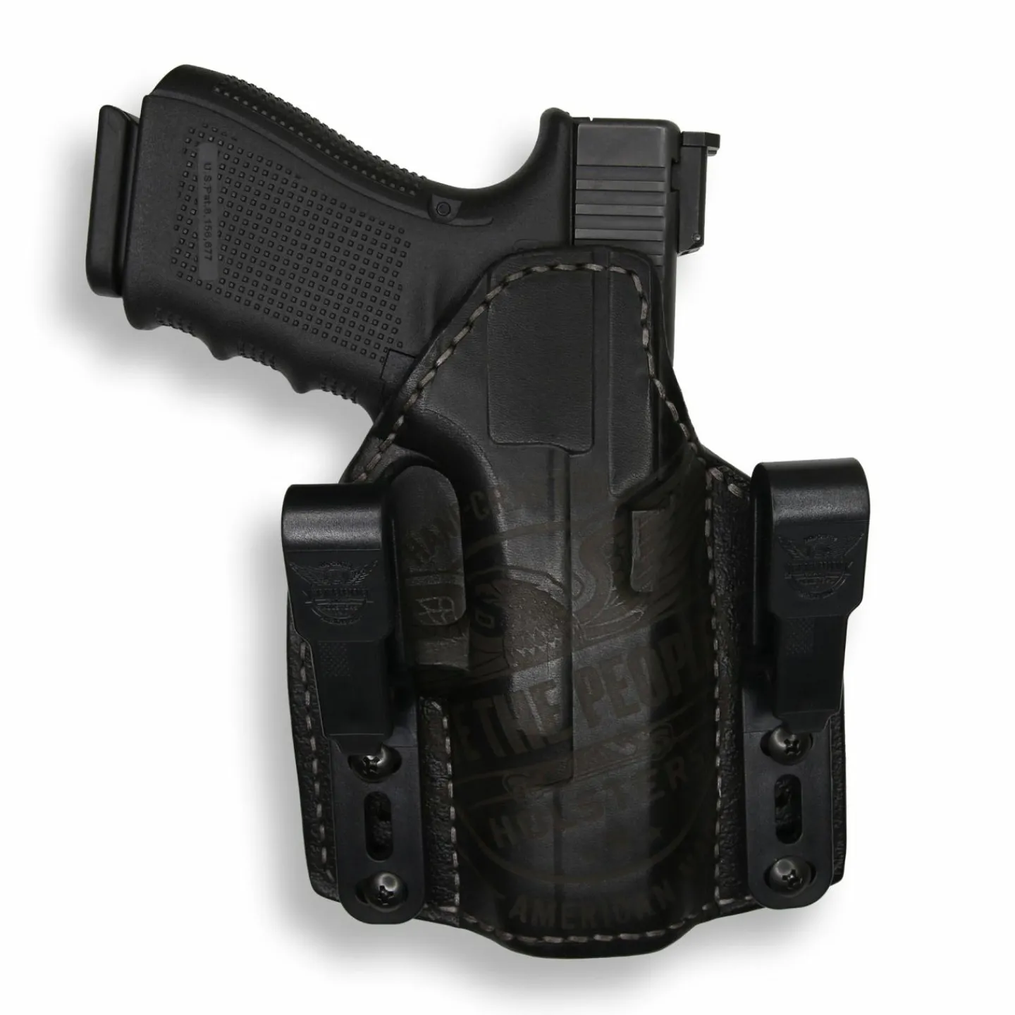 We The People Holsters Black Independence Leather IWB Holster New