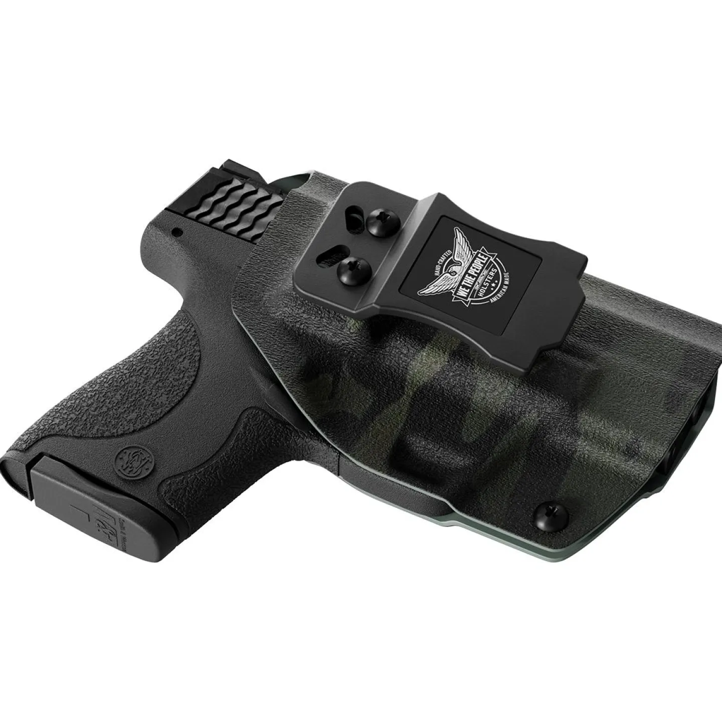We The People Holsters Black Multicam Custom Printed Holster - IWB Kydex Holster Best