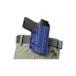 We The People Holsters Blue Carbon Fiber Kydex OWB Paddle holster Custom Designed Paddle Sale